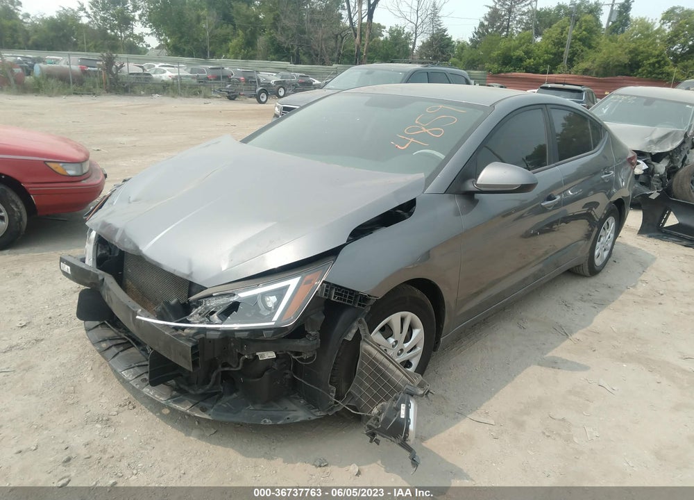 2019 HYUNDAI ELANTRA SE VIN: 5NPD74LFXKH424859