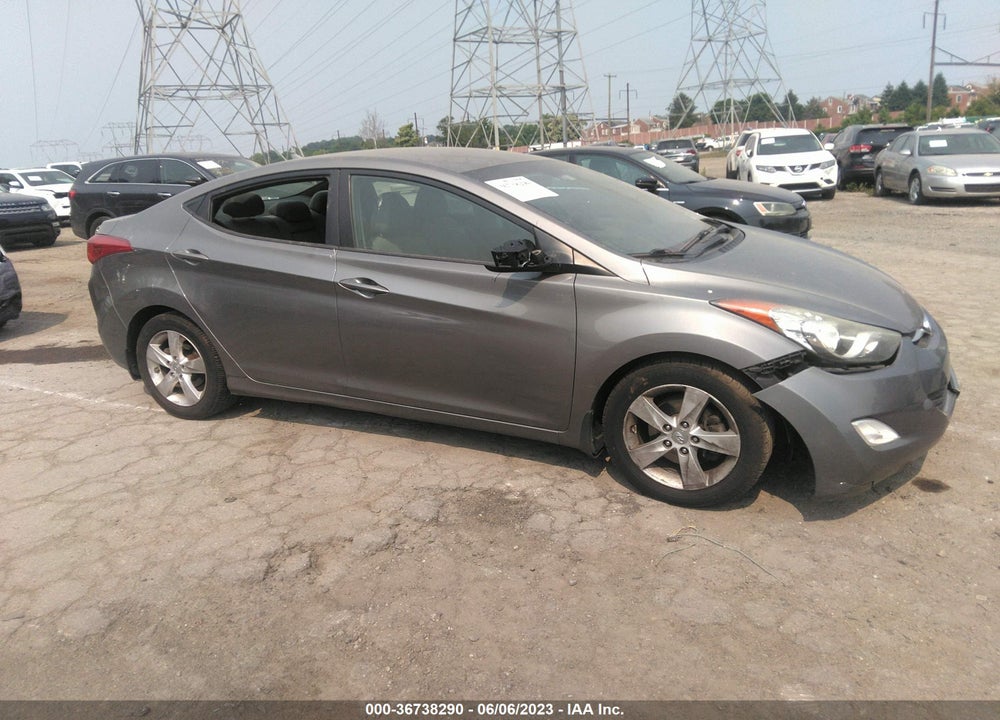2013 HYUNDAI ELANTRA GLS VIN: 5NPDH4AE9DH173293
