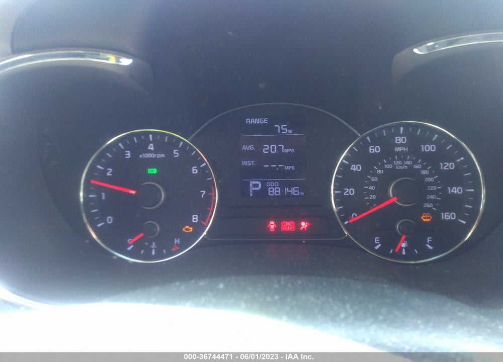 2016 KIA FORTE LX VIN: KNAFK5A85G5655836