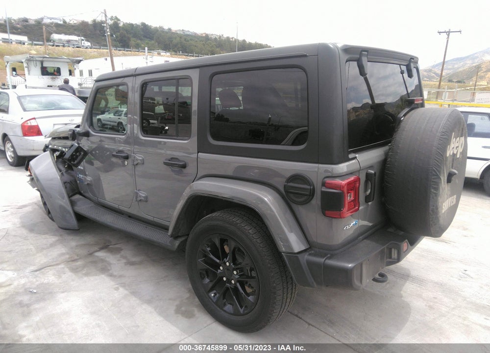 2021 JEEP WRANGLER 4XE UNLIMITED SAHARA 4X4 VIN: 1C4JJXP61MW788939