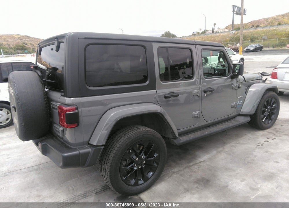 2021 JEEP WRANGLER 4XE UNLIMITED SAHARA 4X4 VIN: 1C4JJXP61MW788939