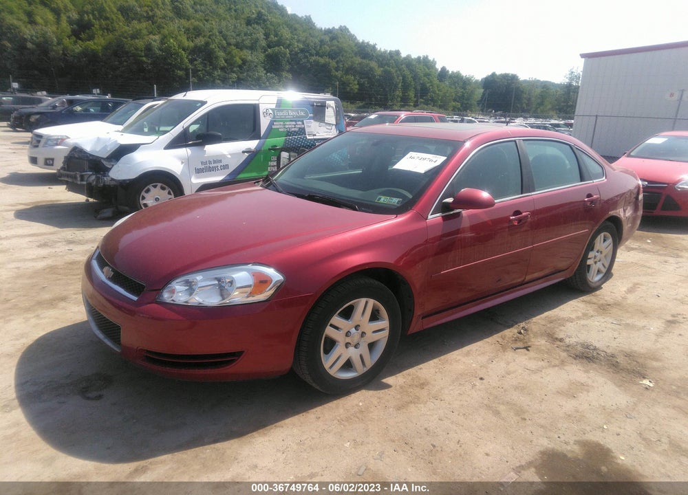 2013 CHEVROLET IMPALA LT VIN: 2G1WG5E38D1125708