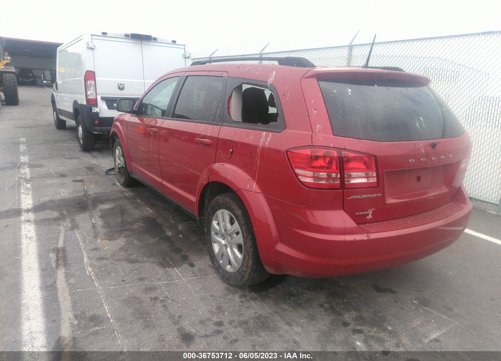 2019 DODGE JOURNEY SE VALUE PACKAGE VIN: 3C4PDCABXKT858263