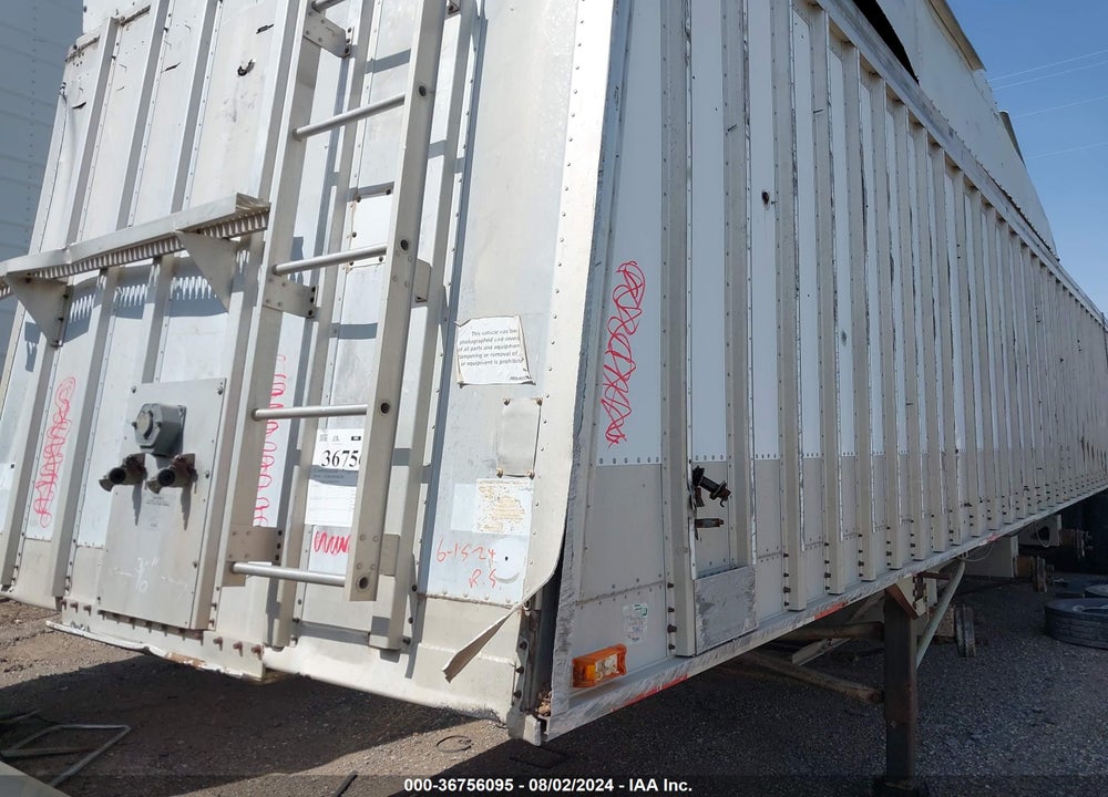 1989 CORNHUSKER 43 FT GRAIN HOPPER VIN: 1T92C432XK0007202