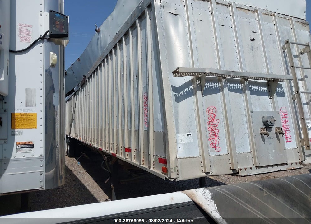1989 CORNHUSKER 43 FT GRAIN HOPPER VIN: 1T92C432XK0007202