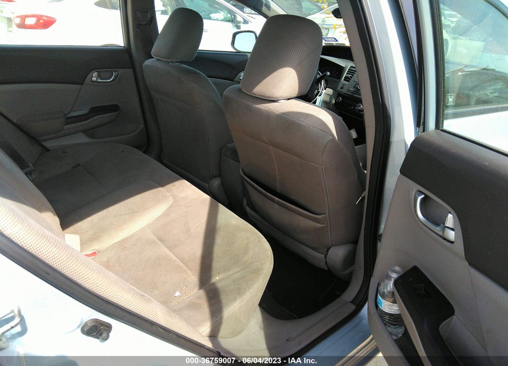 2012 HONDA CIVIC EX VIN: 19XFB2F82CE316010