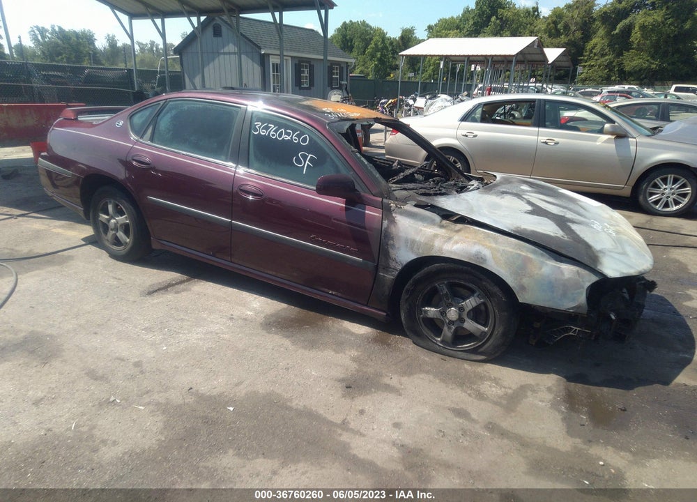 2003 CHEVROLET IMPALA VIN: 2G1WH52K139415149