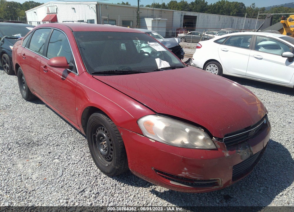 2008 CHEVROLET IMPALA LS VIN: 2G1WB58K981240938