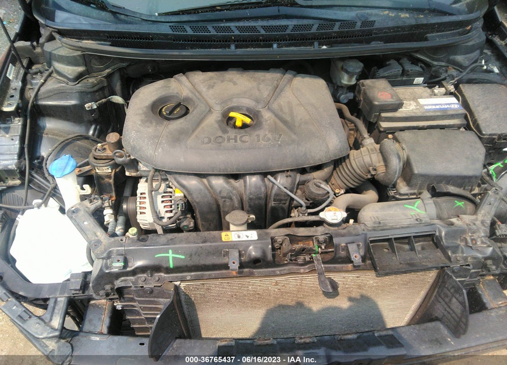 2015 KIA FORTE LX VIN: KNAFK4A66F5371588