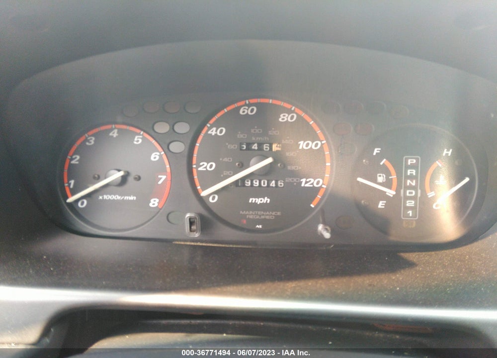 1999 HONDA CR-V EX VIN: JHLRD1866XC016550