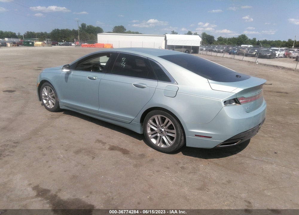 2014 LINCOLN MKZ HYBRID VIN: 3LN6L2LU3ER814173