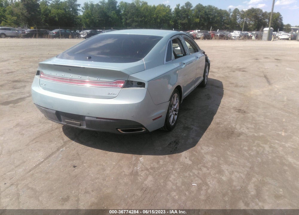 2014 LINCOLN MKZ HYBRID VIN: 3LN6L2LU3ER814173