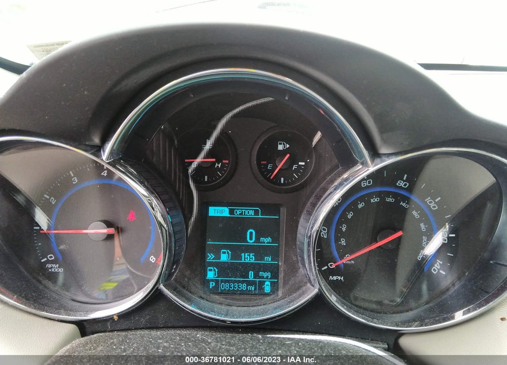 2015 CHEVROLET CRUZE 1LT AUTO VIN: 1G1PC5SB5F7222530