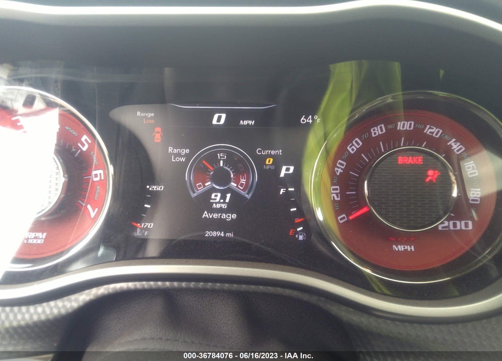 2017 DODGE CHALLENGER SRT HELLCAT VIN: 2C3CDZC96HH635686