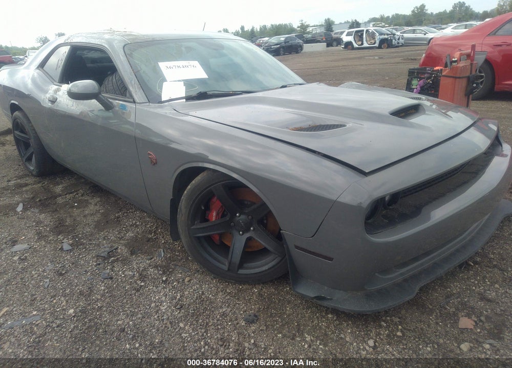 2017 DODGE CHALLENGER SRT HELLCAT VIN: 2C3CDZC96HH635686