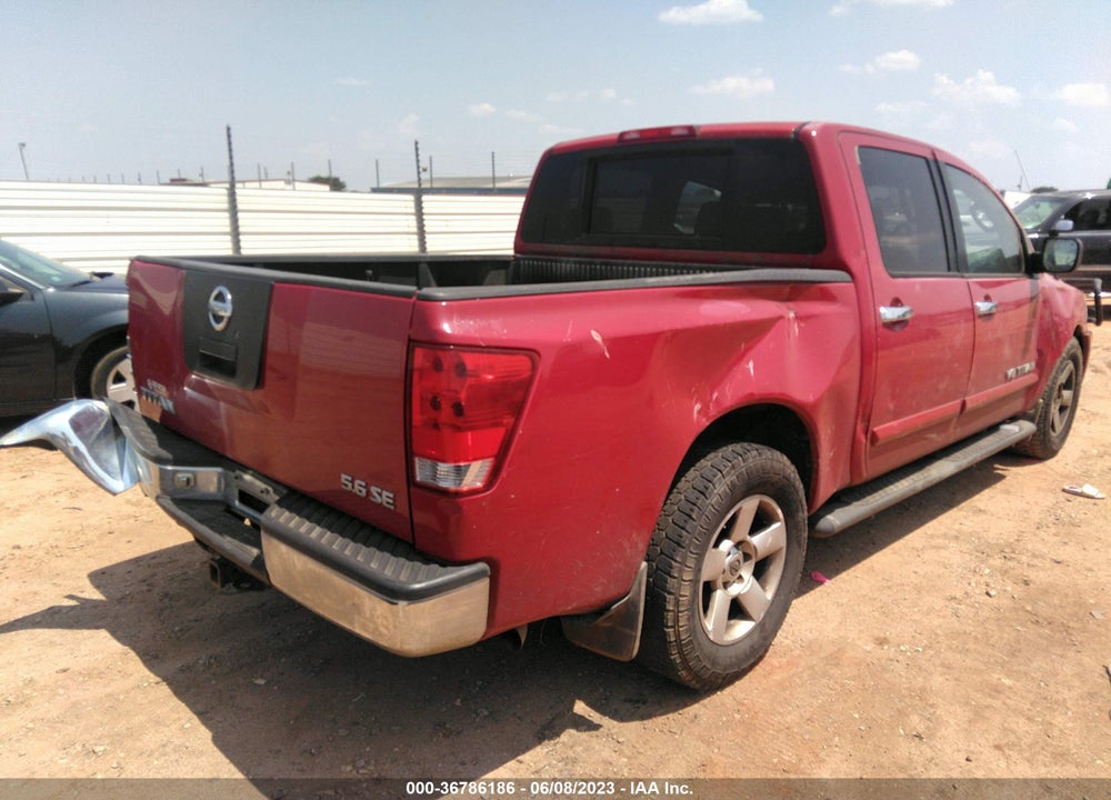 2006 NISSAN TITAN VIN: 1N6BA07A76N560269