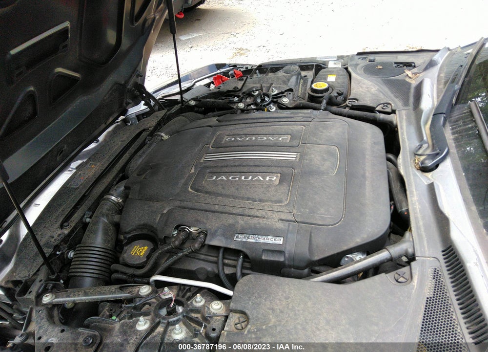 2015 JAGUAR F-TYPE R VIN: SAJWA6DA7FMK16153
