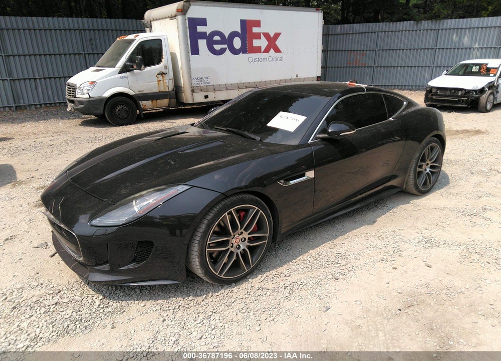 2015 JAGUAR F-TYPE R VIN: SAJWA6DA7FMK16153
