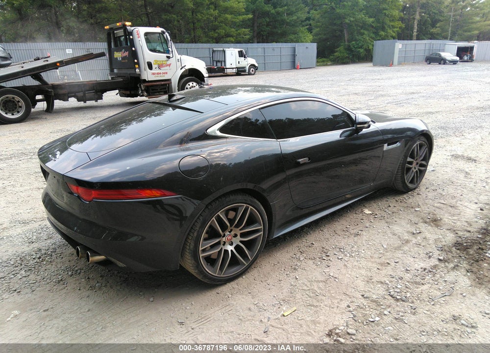 2015 JAGUAR F-TYPE R VIN: SAJWA6DA7FMK16153