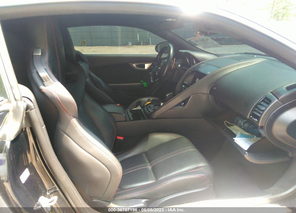 2015 JAGUAR F-TYPE R VIN: SAJWA6DA7FMK16153