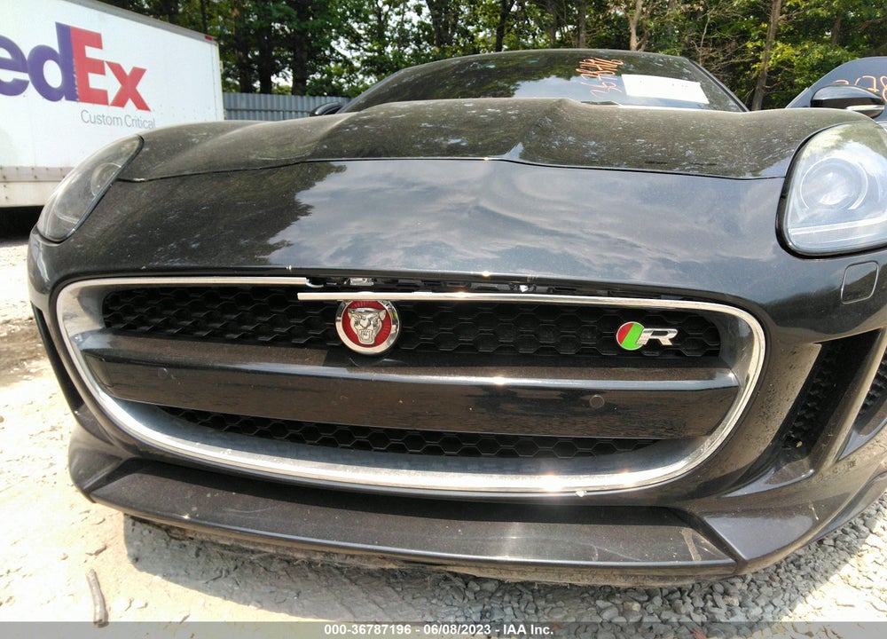 2015 JAGUAR F-TYPE R VIN: SAJWA6DA7FMK16153