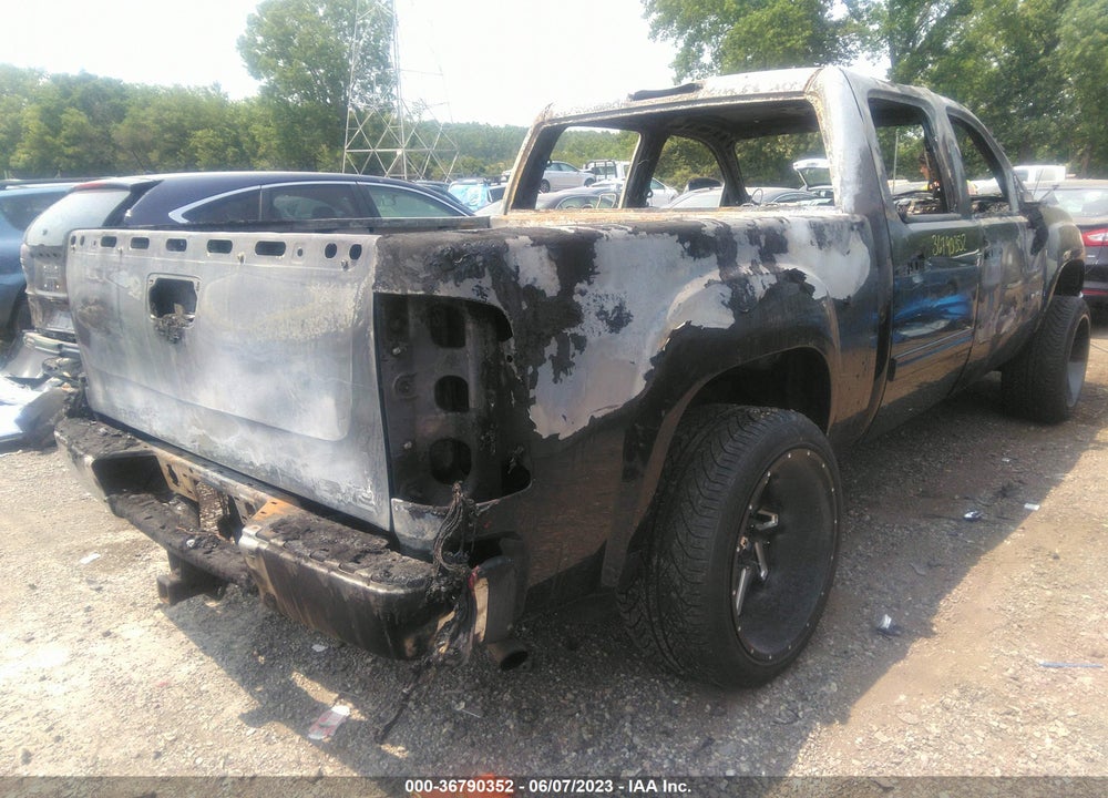 2007 SIERRA GMC  1500 SLT VIN: 3GTEK13377G554878