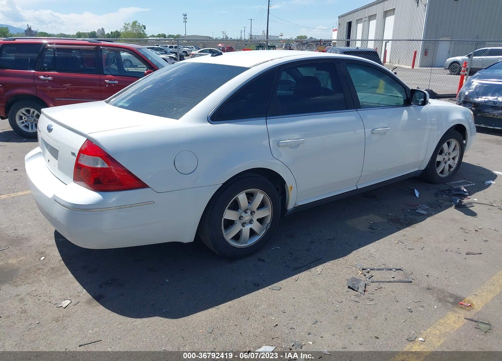 2007 FORD FIVE HUNDRED SEL VIN: 1FAFP241X7G109237
