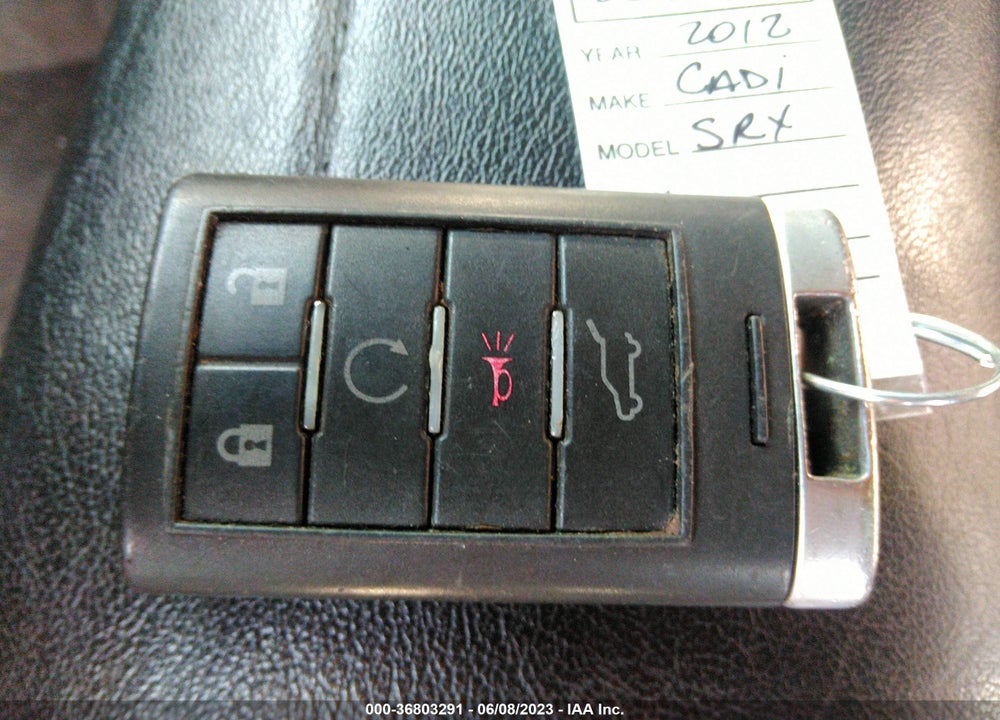 2012 CADILLAC SRX PERFORMANCE COLLECTION VIN: 3GYFNBE37CS603156