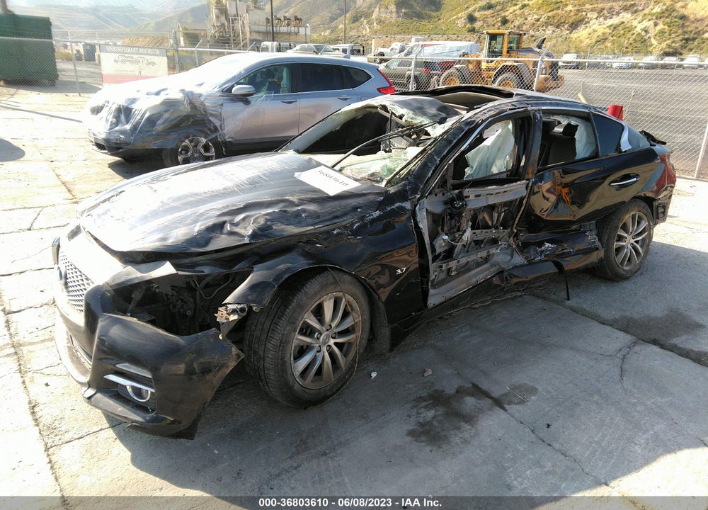 2014 INFINITI Q50 PREMIUM VIN: JN1BV7AR9EM697431