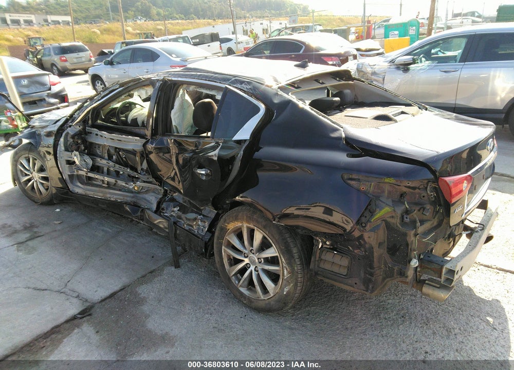 2014 INFINITI Q50 PREMIUM VIN: JN1BV7AR9EM697431