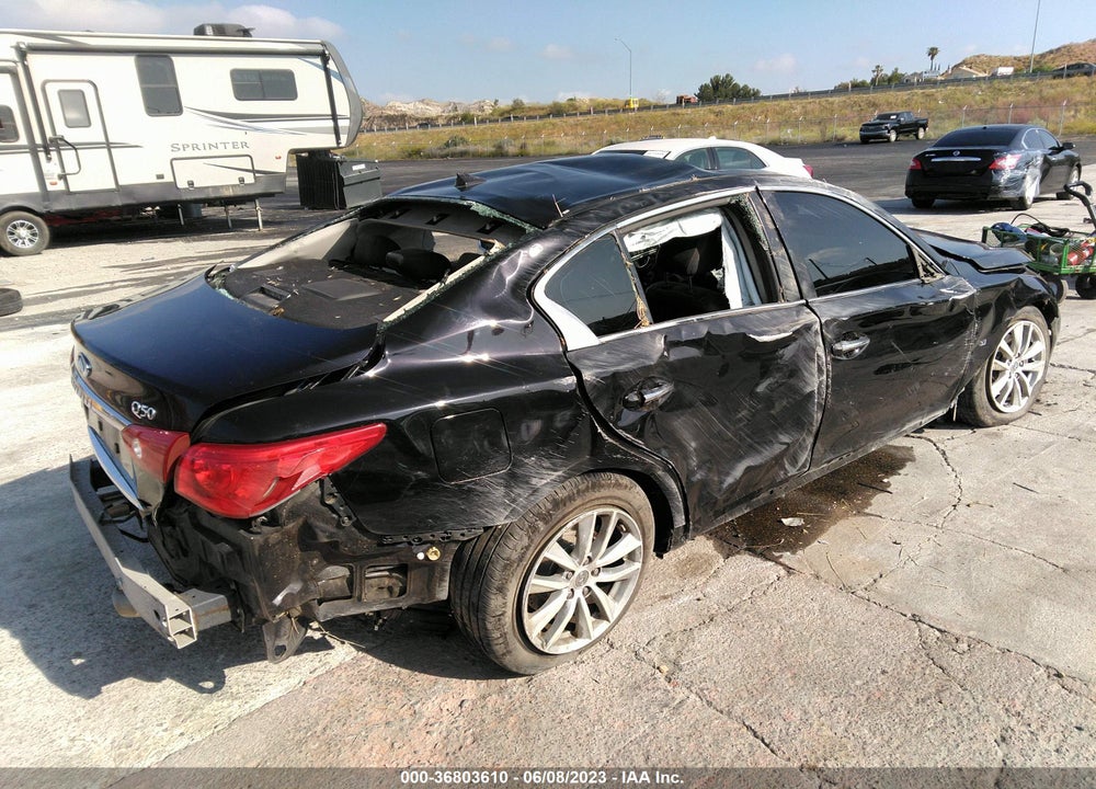 2014 INFINITI Q50 PREMIUM VIN: JN1BV7AR9EM697431
