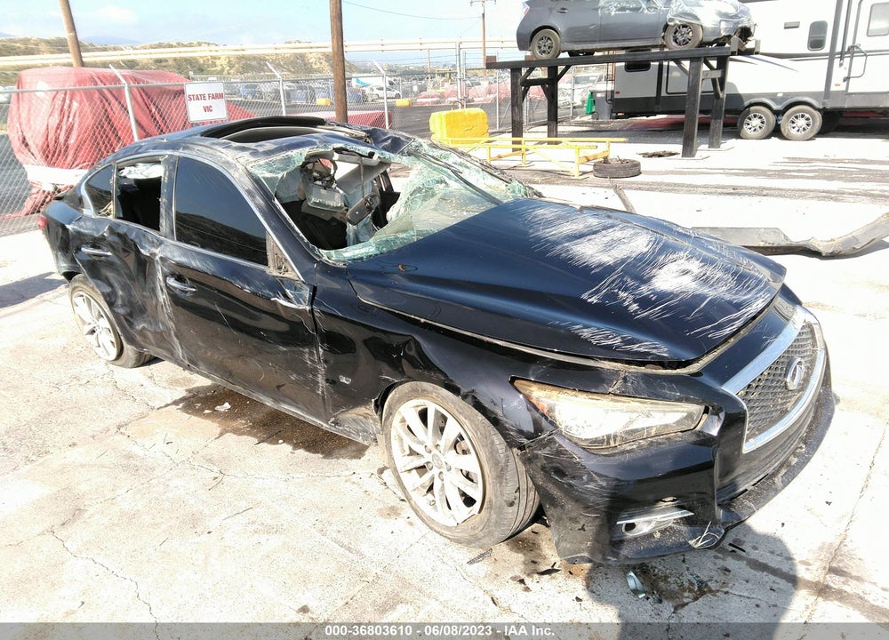 2014 INFINITI Q50 PREMIUM VIN: JN1BV7AR9EM697431