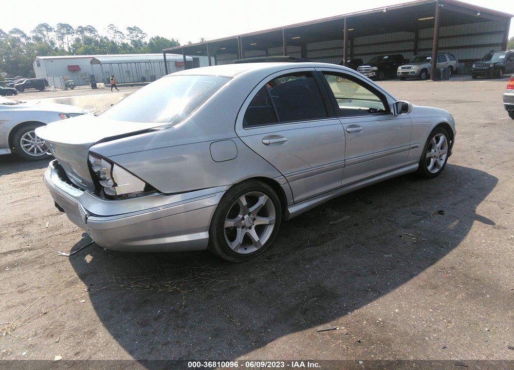2007 MERCEDES-BENZ C 230 SPORT VIN: WDBRF52H47A951729