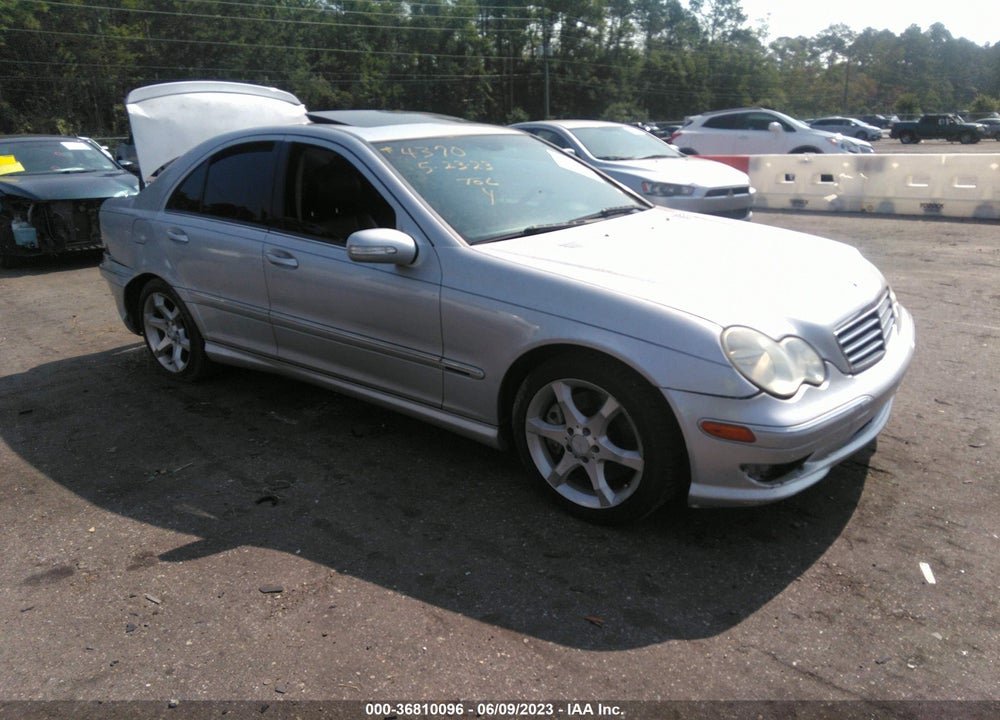 2007 MERCEDES-BENZ C 230 SPORT VIN: WDBRF52H47A951729