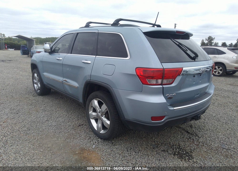 2013 JEEP GRAND CHEROKEE OVERLAND VIN: 1C4RJFCT7DC524165