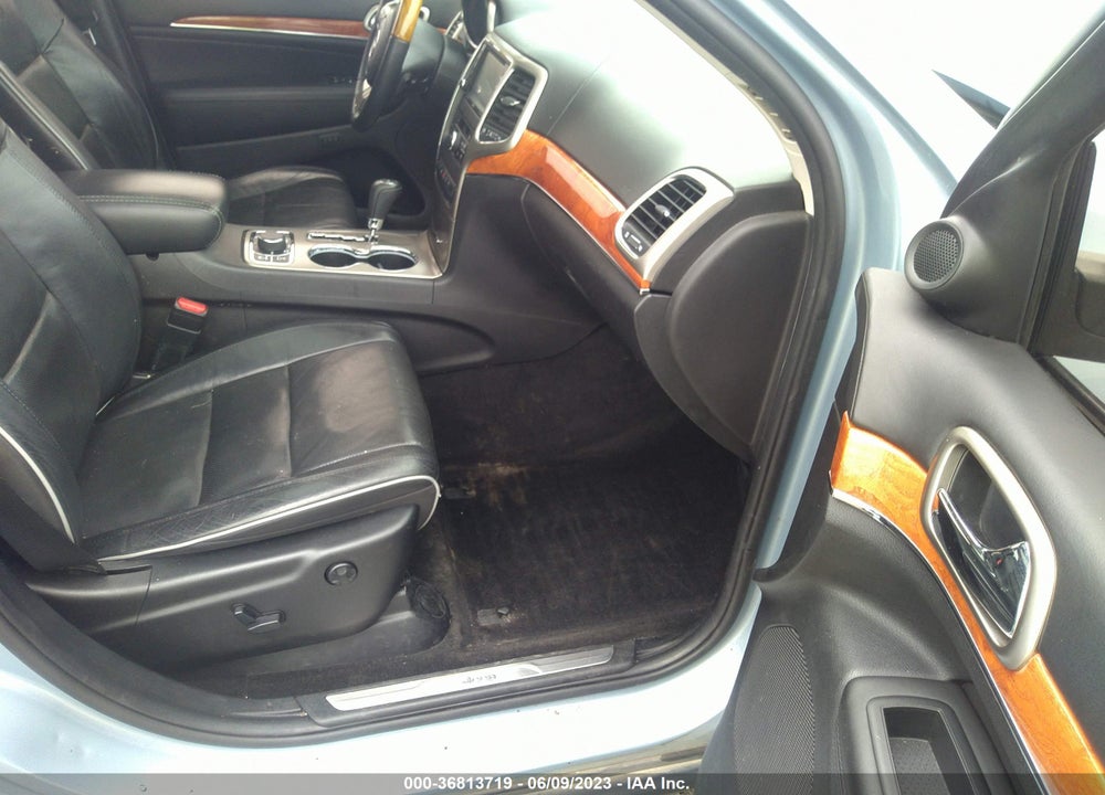 2013 JEEP GRAND CHEROKEE OVERLAND VIN: 1C4RJFCT7DC524165