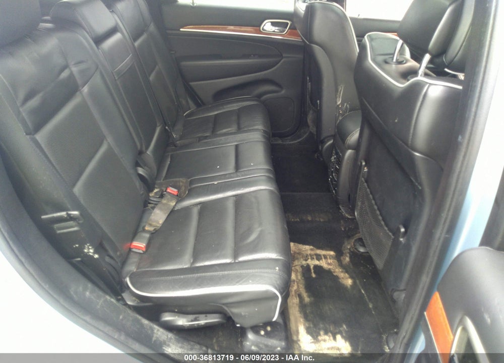 2013 JEEP GRAND CHEROKEE OVERLAND VIN: 1C4RJFCT7DC524165