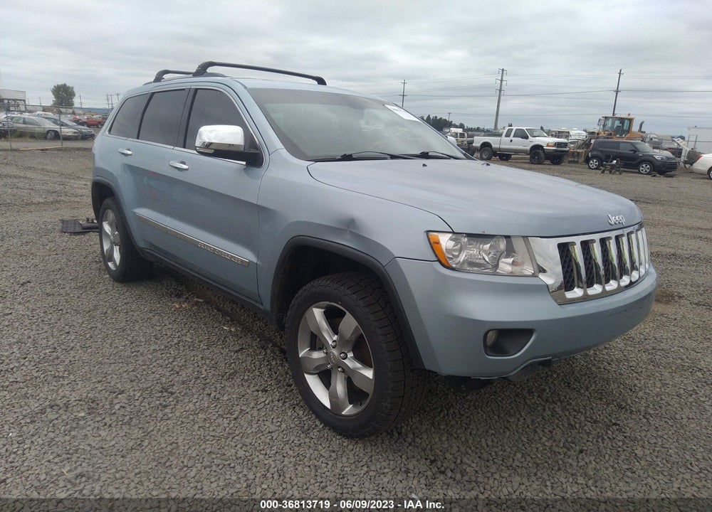 2013 JEEP GRAND CHEROKEE OVERLAND VIN: 1C4RJFCT7DC524165