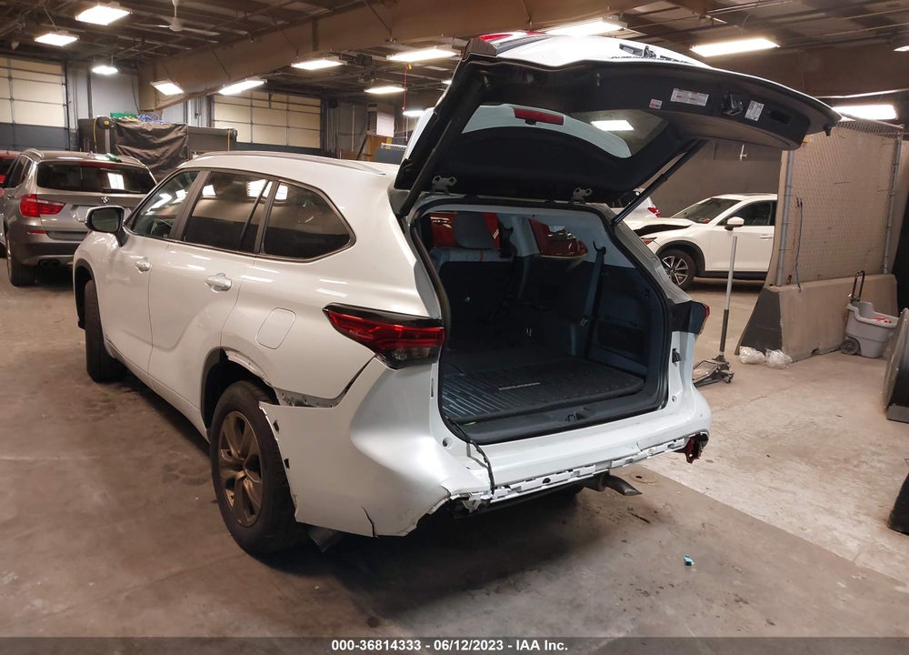 2023 TOYOTA HIGHLANDER HYBRID XLE BRONZE VIN: 5TDABRCH3PS566813