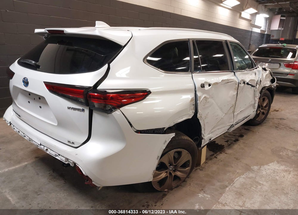 2023 TOYOTA HIGHLANDER HYBRID XLE BRONZE VIN: 5TDABRCH3PS566813