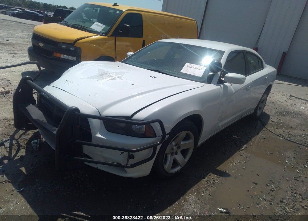 2014 DODGE CHARGER POLICE VIN: 2C3CDXAT9EH186180