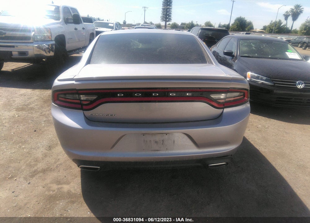 2015 DODGE CHARGER SE VIN: 2C3CDXBG6FH928649