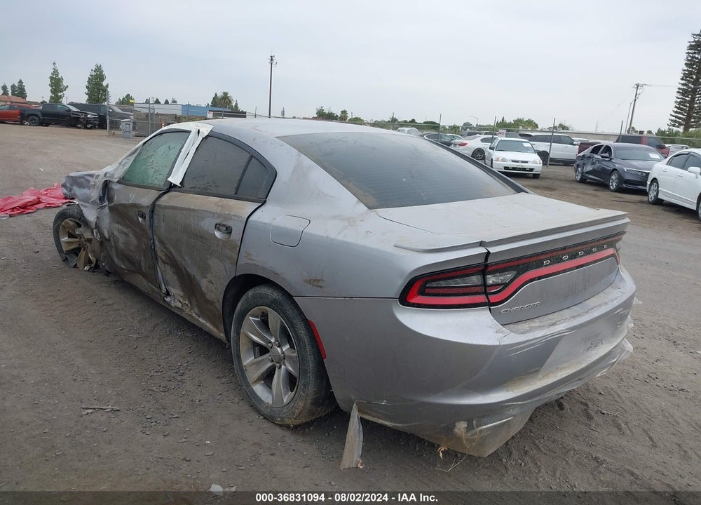 2015 DODGE CHARGER SE VIN: 2C3CDXBG6FH928649