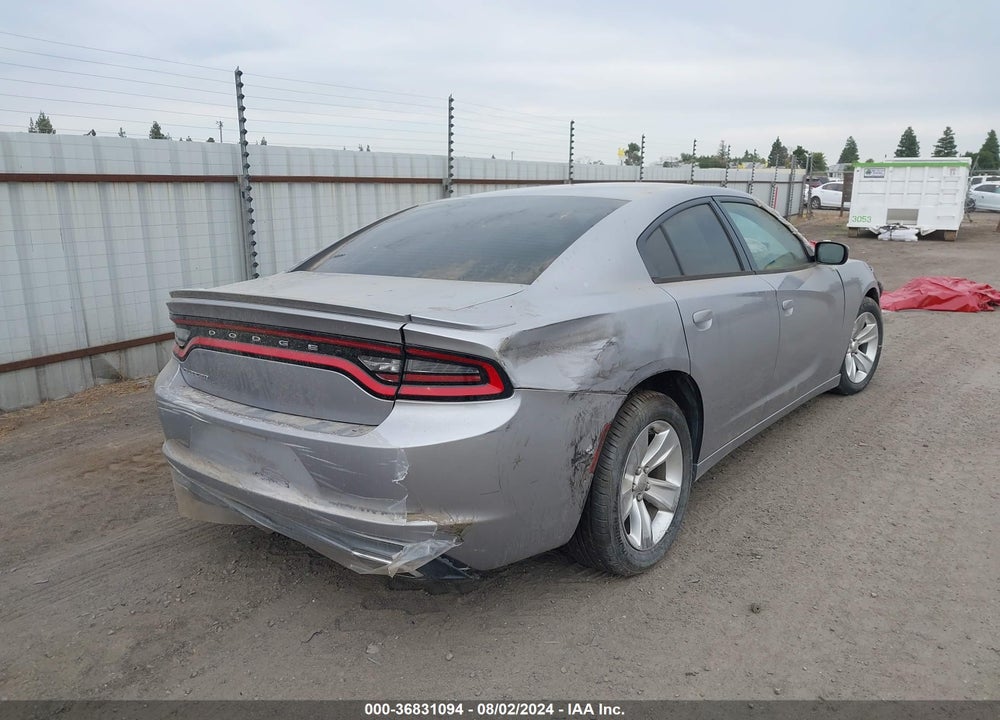 2015 DODGE CHARGER SE VIN: 2C3CDXBG6FH928649