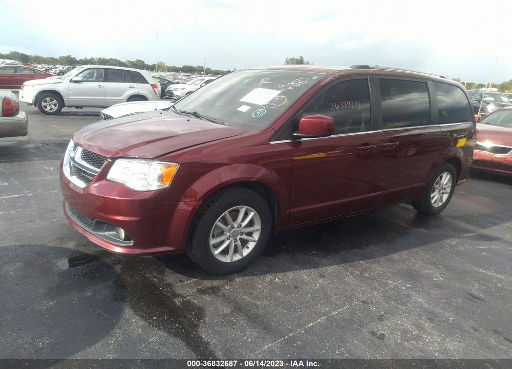 2019 DODGE GRAND CARAVAN SXT VIN: 2C4RDGCG2KR578512