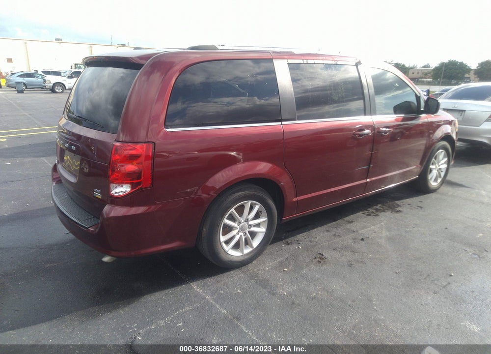 2019 DODGE GRAND CARAVAN SXT VIN: 2C4RDGCG2KR578512