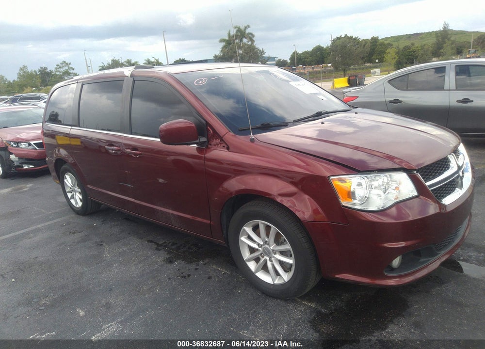 2019 DODGE GRAND CARAVAN SXT VIN: 2C4RDGCG2KR578512