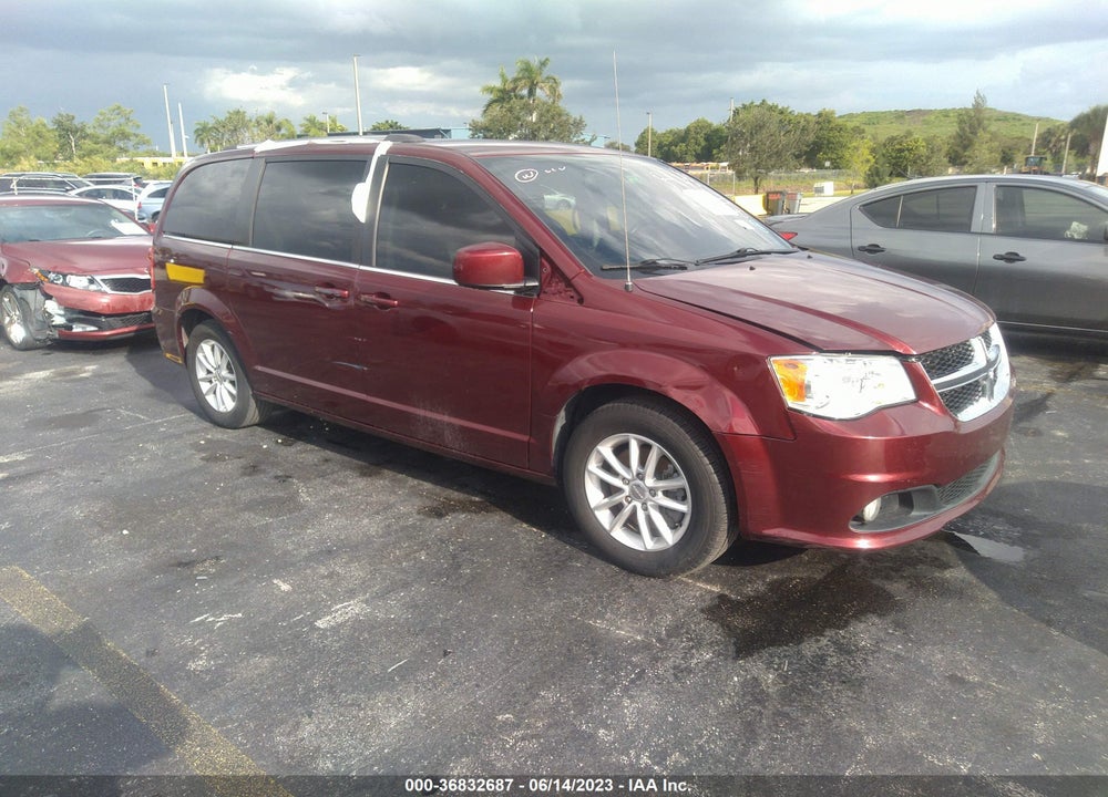 2019 DODGE GRAND CARAVAN SXT VIN: 2C4RDGCG2KR578512