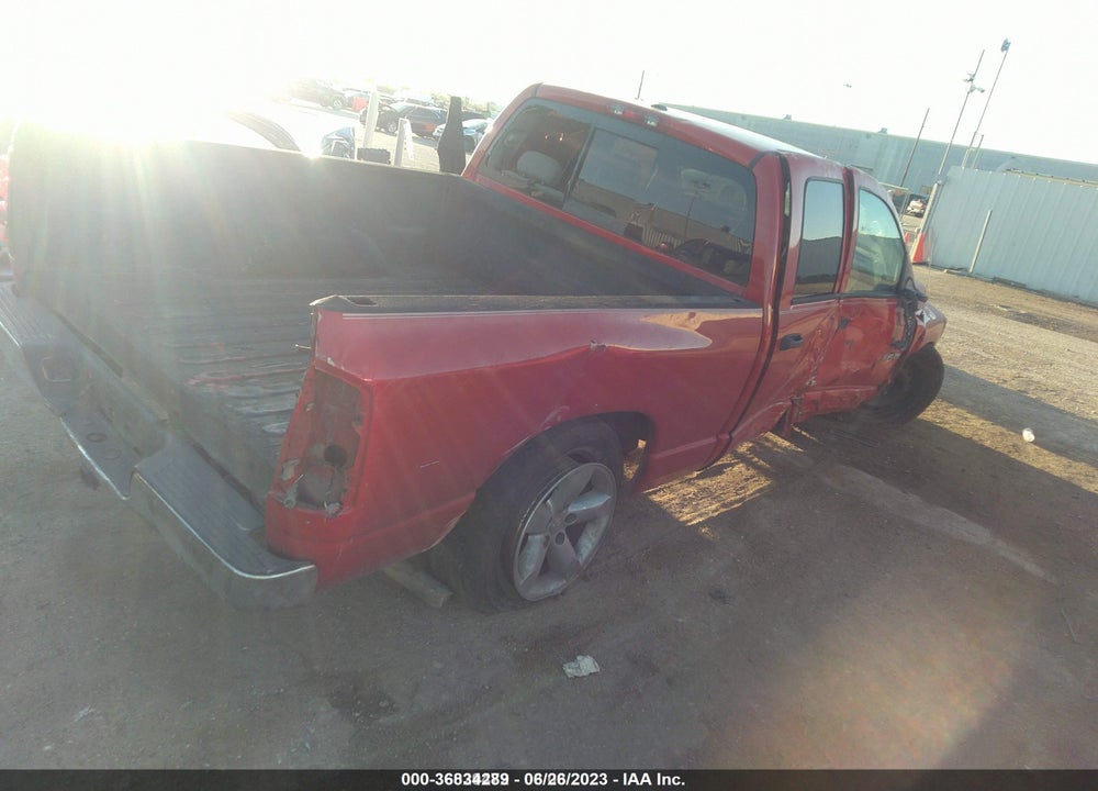 2008 DODGE RAM 1500 SLT VIN: 1D7HA18N08J236861