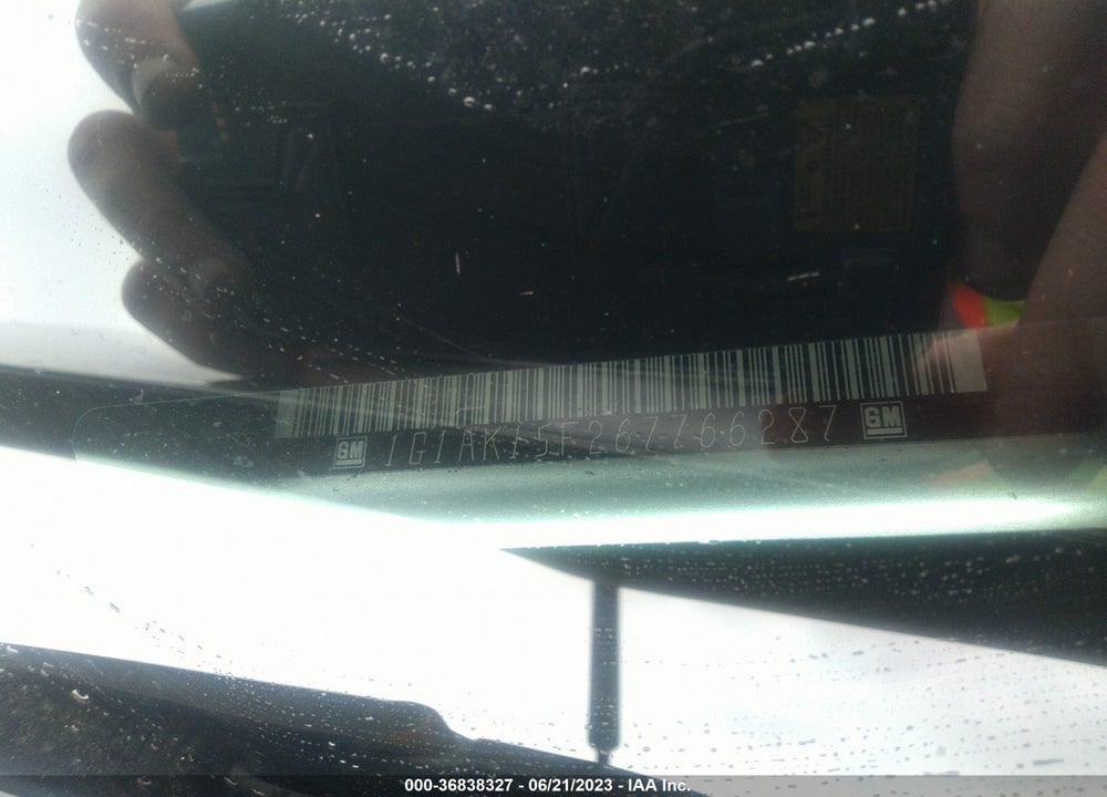 2006 CHEVROLET COBALT LS VIN: 1G1AK15F267766287